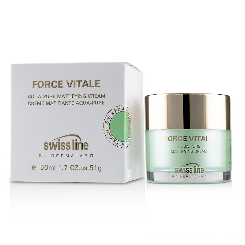 Swissline Force Vitale Aqua-Pure Mattifying Cream.