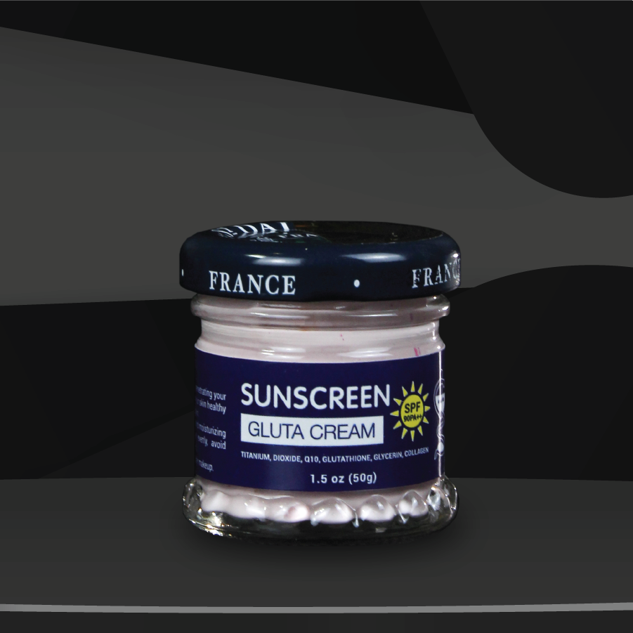 St Dalfour Gluta Sunscreen Cream SPF 90 chiết xuất từ thiên nhiên.