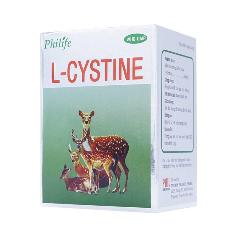 L-cystine 500mg mang đến nhiều tác dụng.